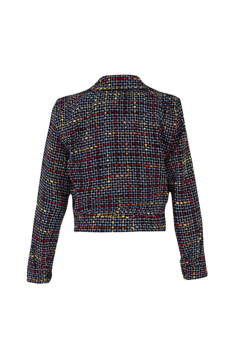 Tweed Bomber Jacket